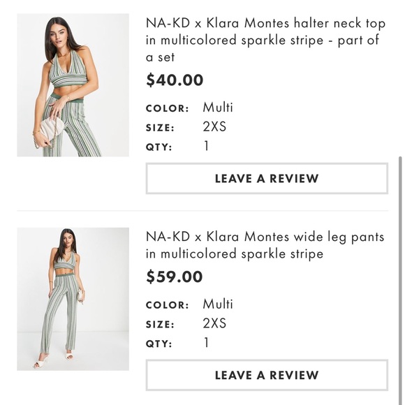 NA-KD Two Piece Set - Picture 2 of 3